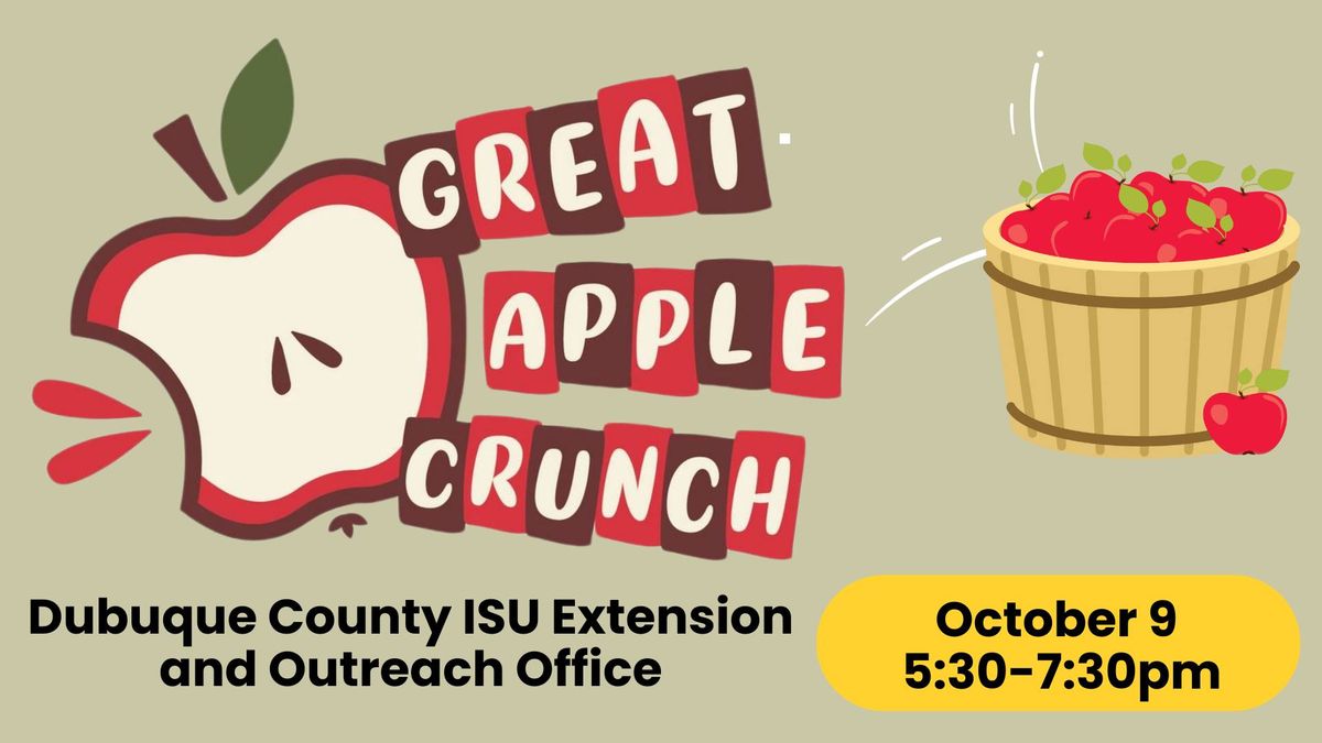 Great Apple Crunch Open House