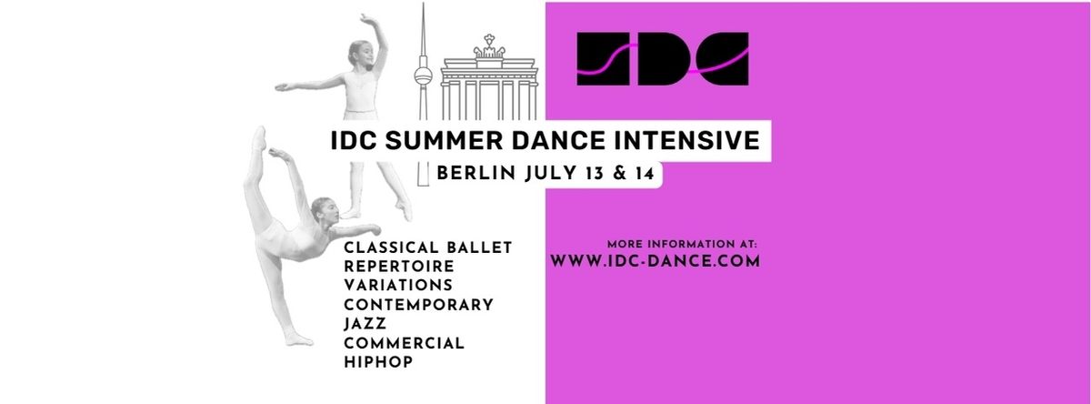IDC Summer Dance Intensive 2024