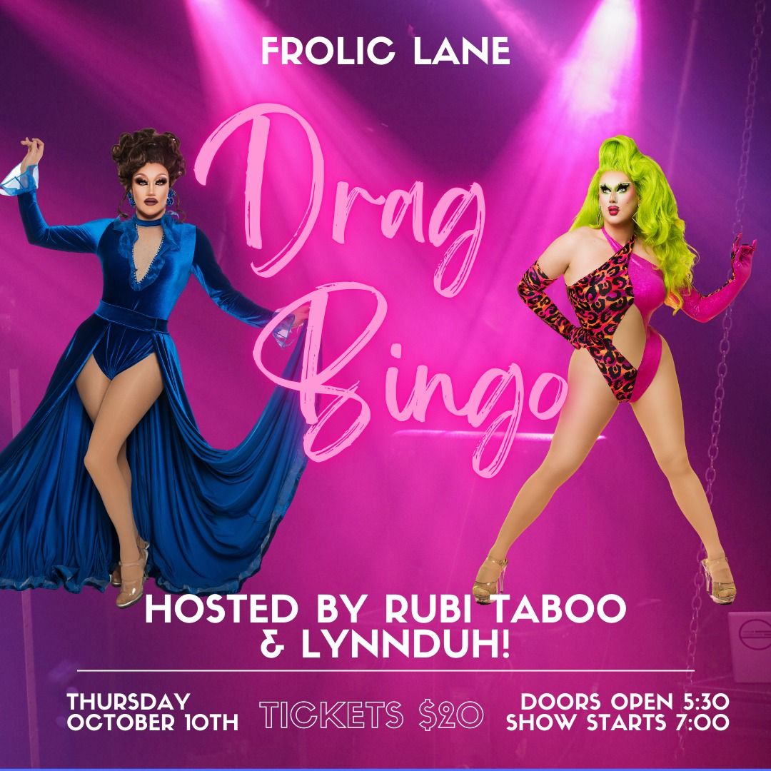 Drag Bingo @ Frolic Lane