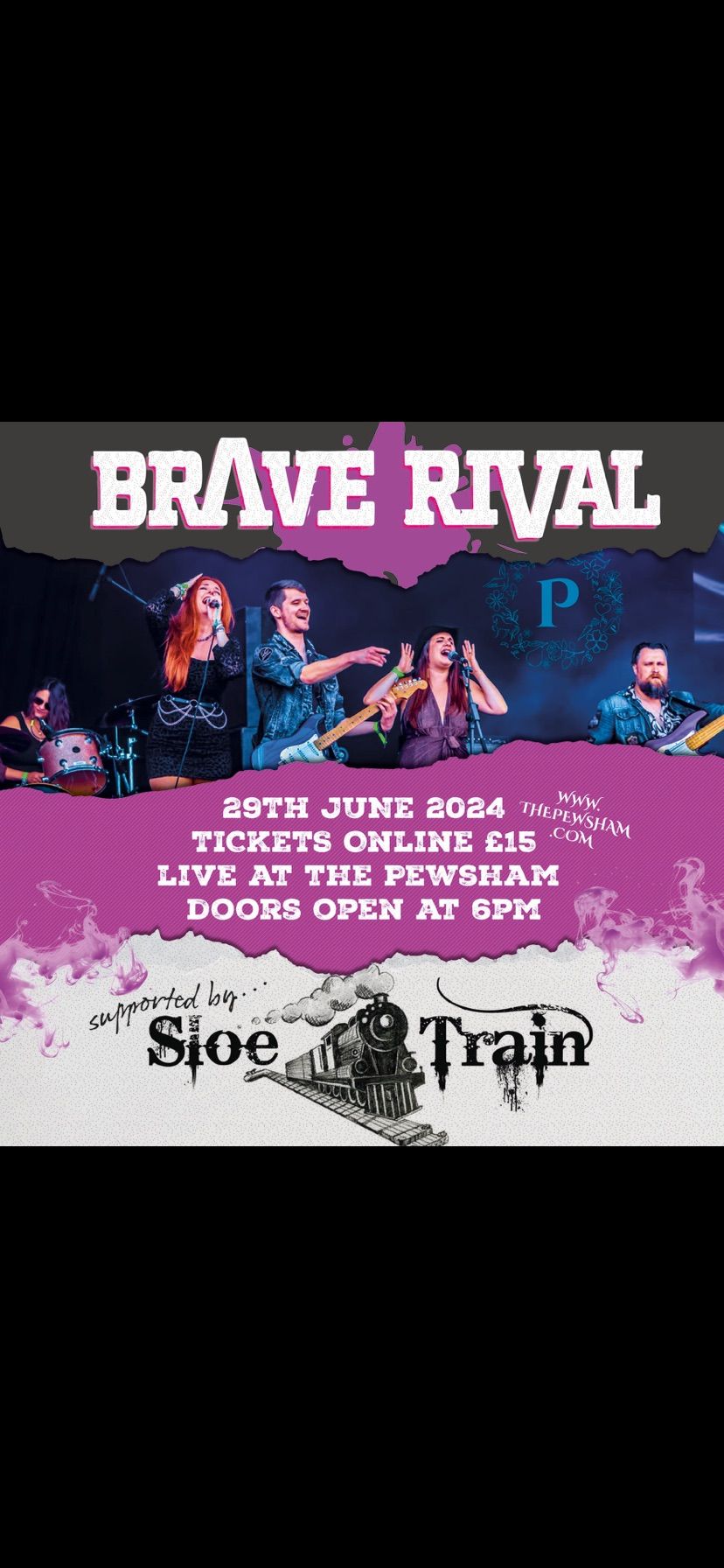 Brave Rival and Sloetrain - Blues rock