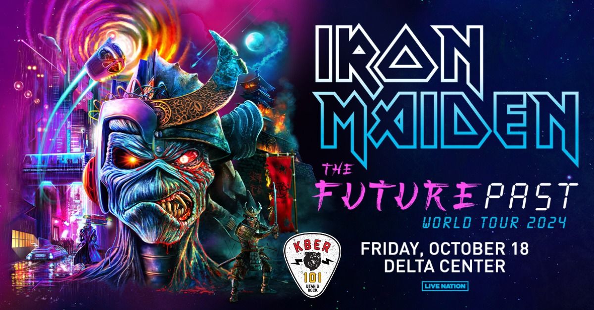 KBER 101 Welcomes Iron Maiden Future Past World Tour!!!