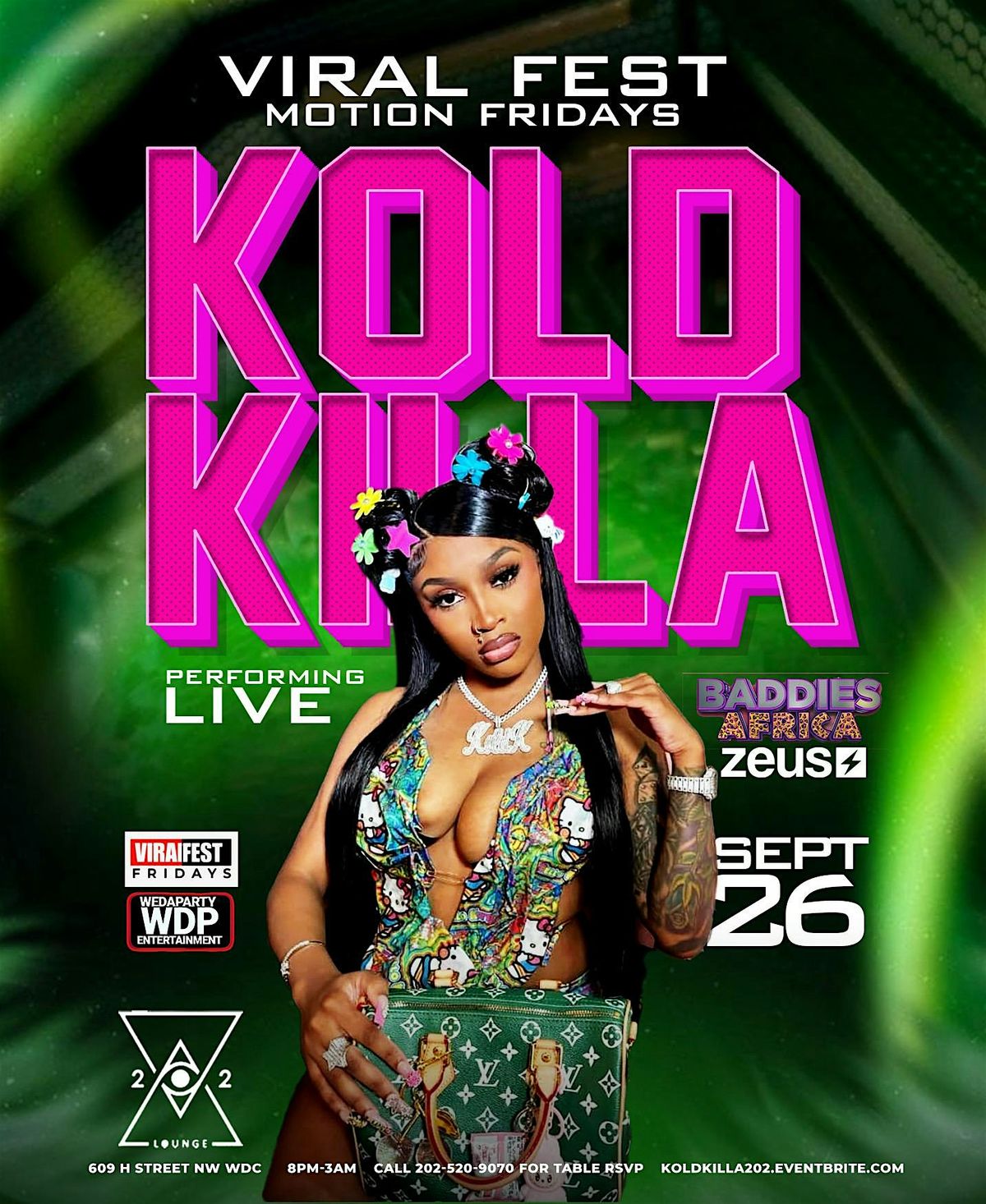 Kold Killa live @ 202 lounge Sept 26th