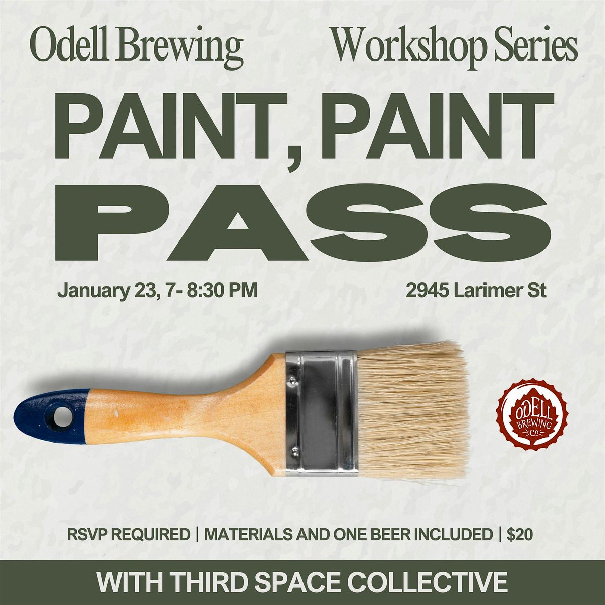 Paint, Paint, Pass with Third Space Collective