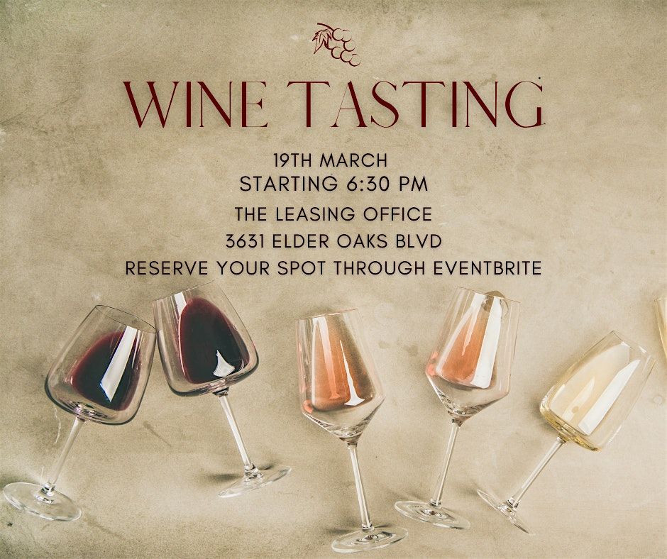 Wine Tasting Event