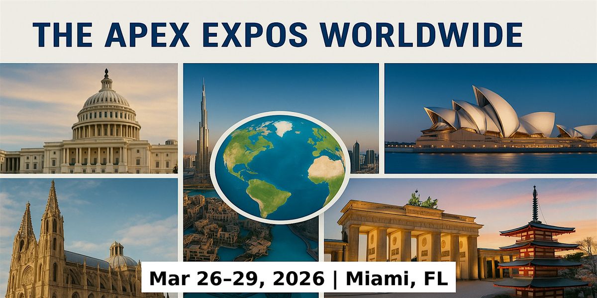 Apex Masters Expos: Global Fame & Million Prizes Across 79 Countries
