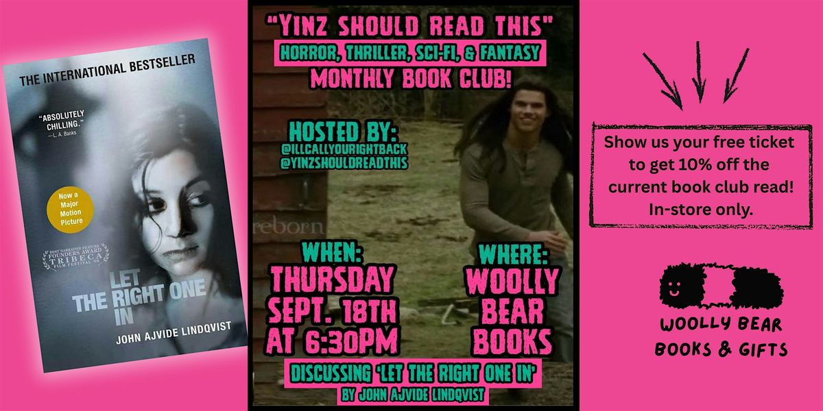 BOOK CLUB: Yinz Should Read This