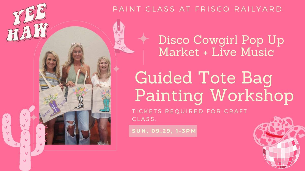 Tote Bag Painting Class 