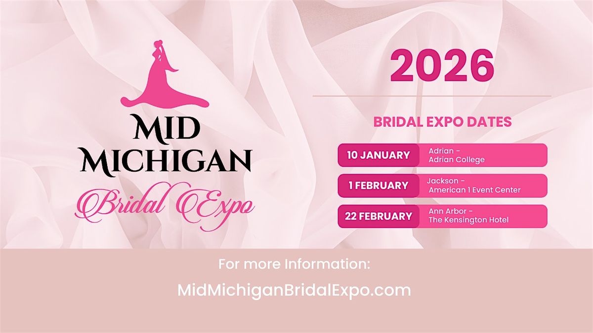 Mid Michigan Bridal Expo 2026 - JACKSON
