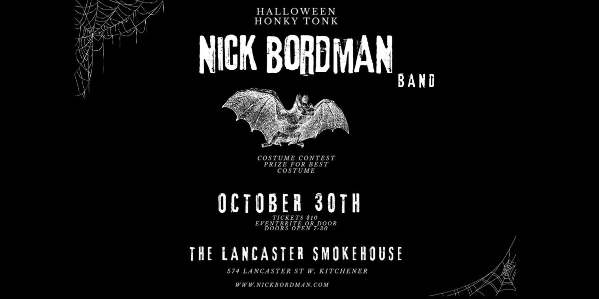 Halloween Honky Tonk : Nick Bordman Band