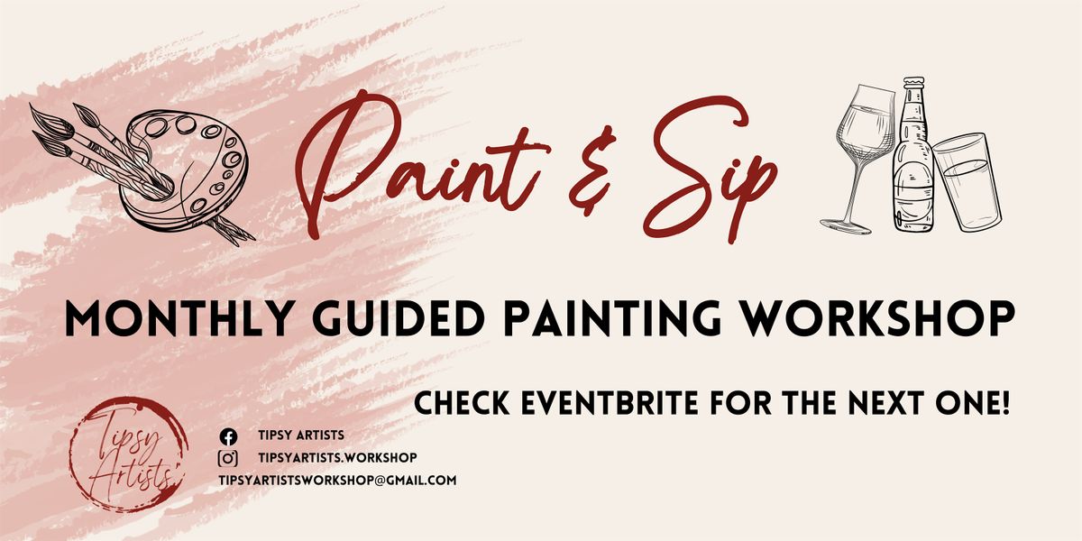 Paint & Sip Workshop - Christmas tree (Learn how to paint!)