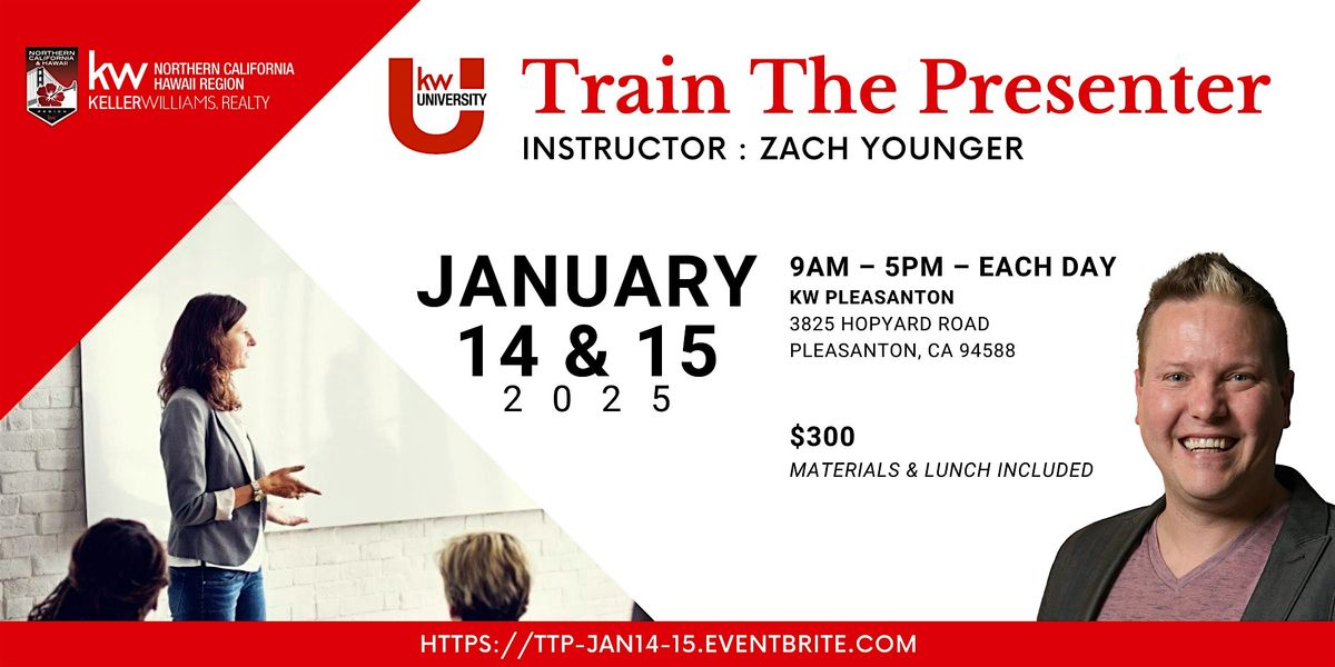 Train The Presenter with Zach Younger