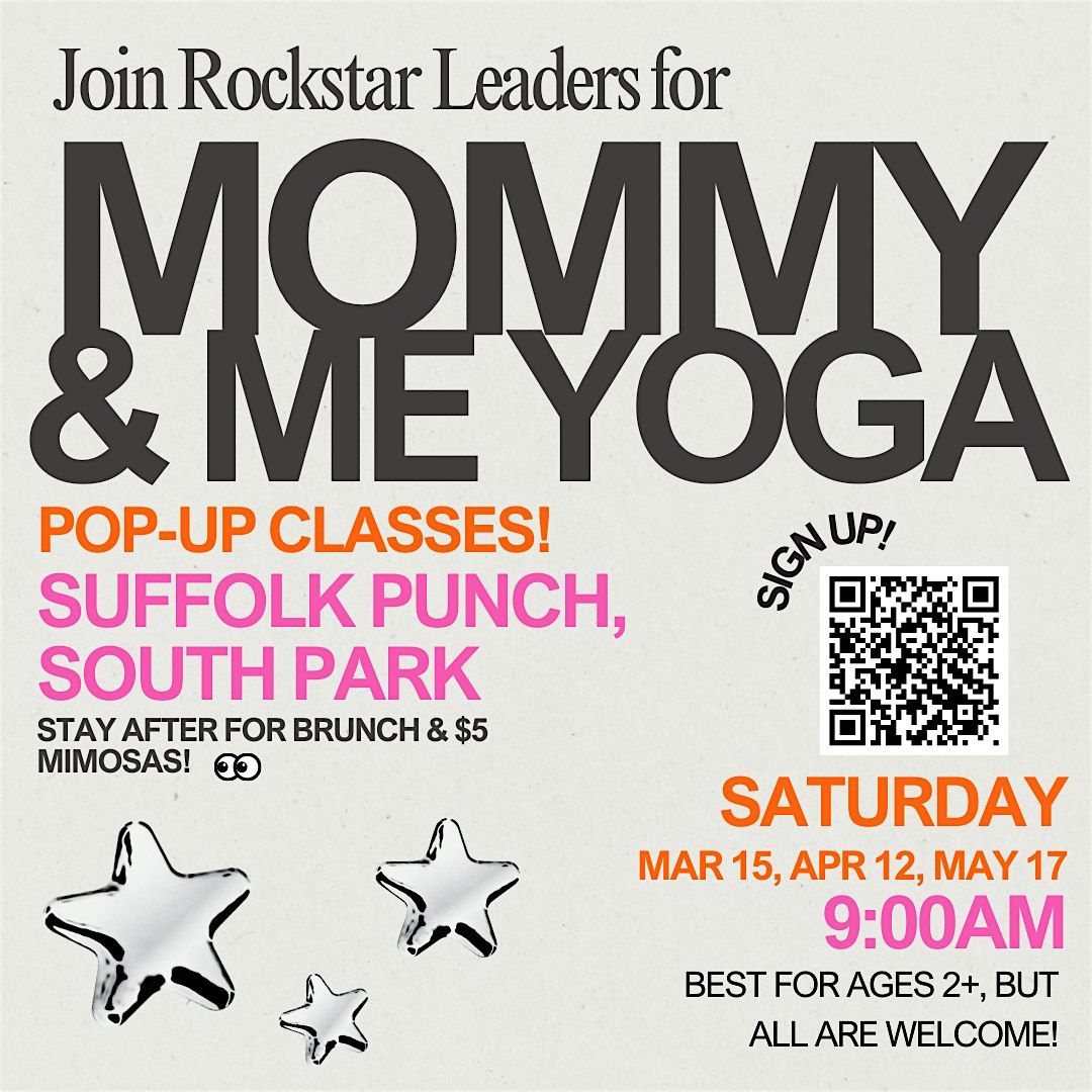 Mommy & Me Yoga!