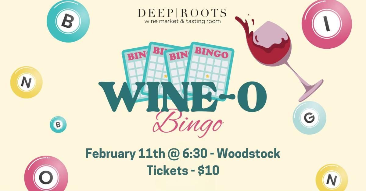 WINE-O Bingo in Woodstock