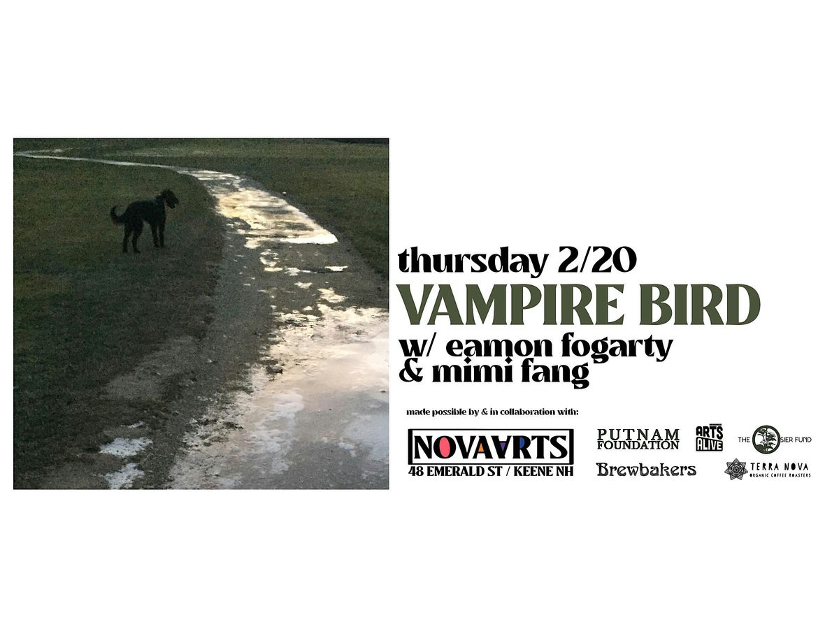 Vampire Bird w\/ Eamon Fogarty & Mimi Fang