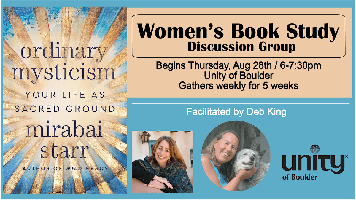 Unity Women's Book Study Group ~ Ordinary Mysticism