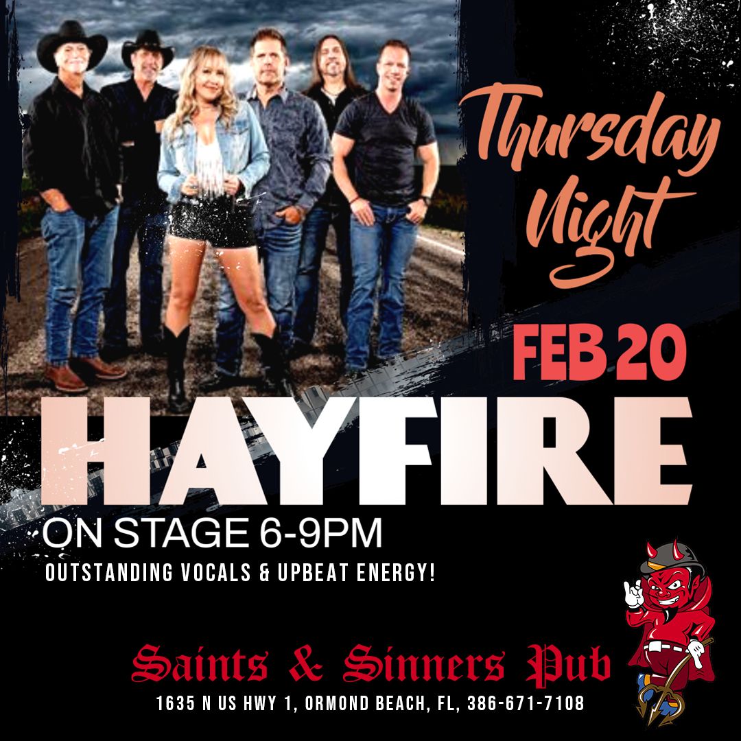 Thursday Night with Hayfire!