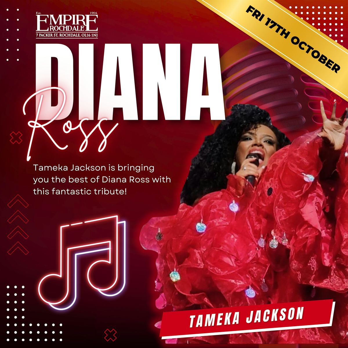 Tameka Jackson as Diana Ross