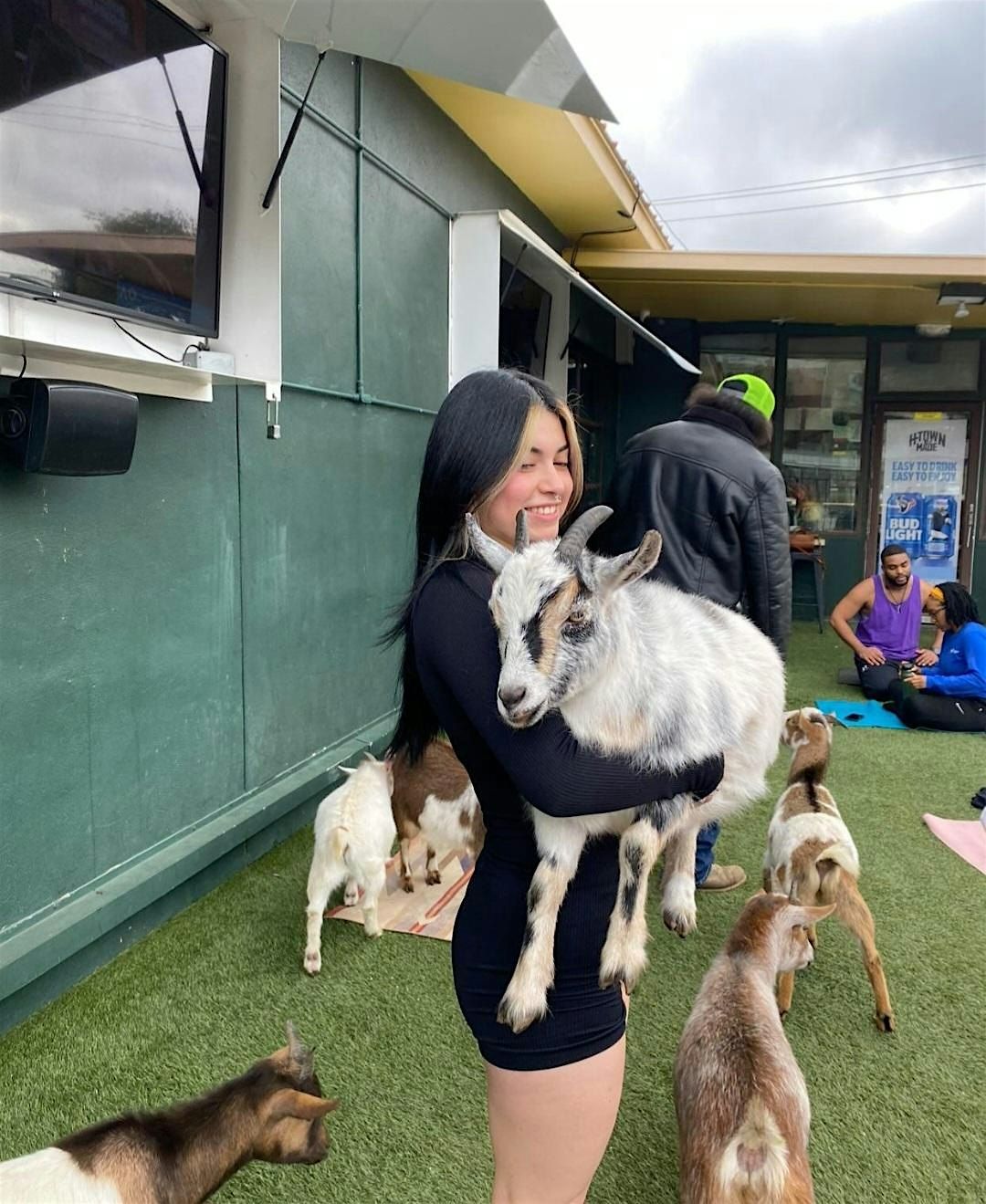 Goat Yoga Houston At Christian Tailgate Saturday January 18th 10AM