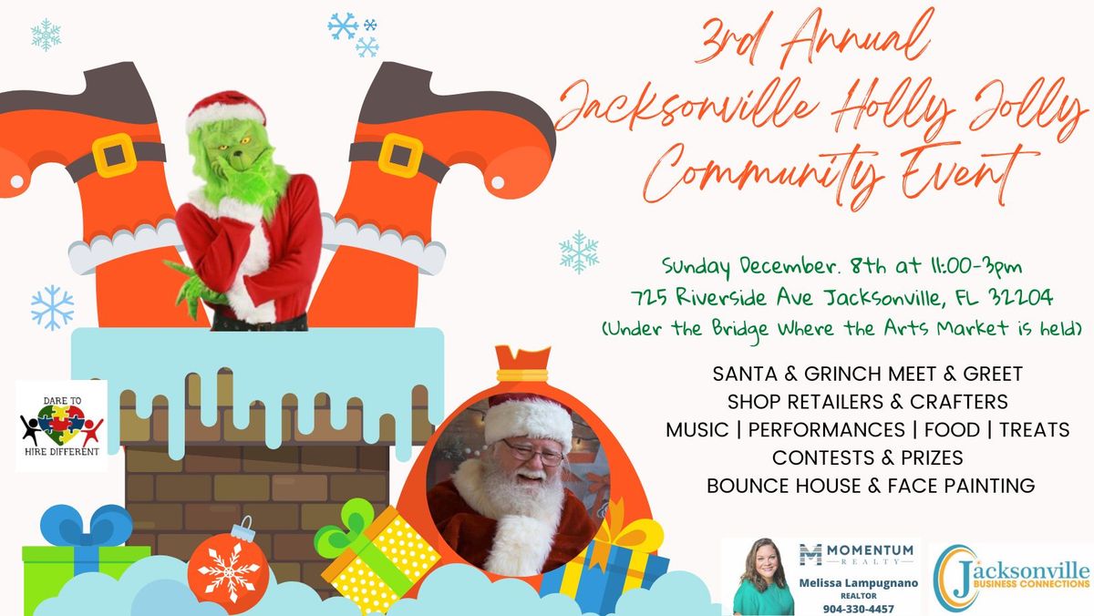 3rd Annual Jacksonville Holly Jolly Community Event