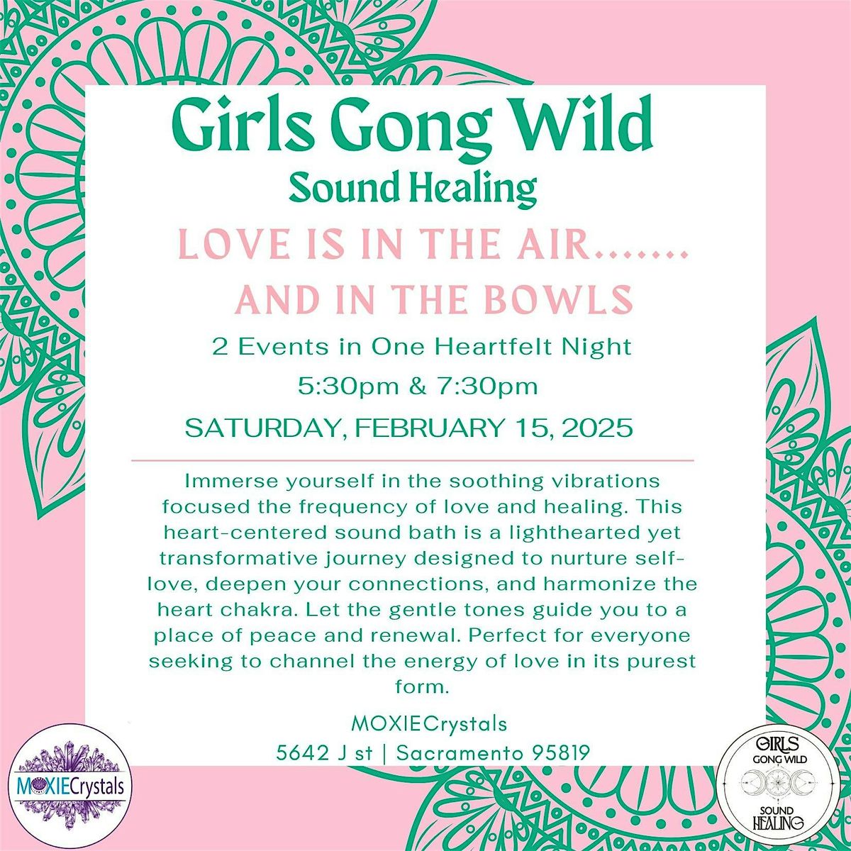 Love is in the Air  Sound Bath