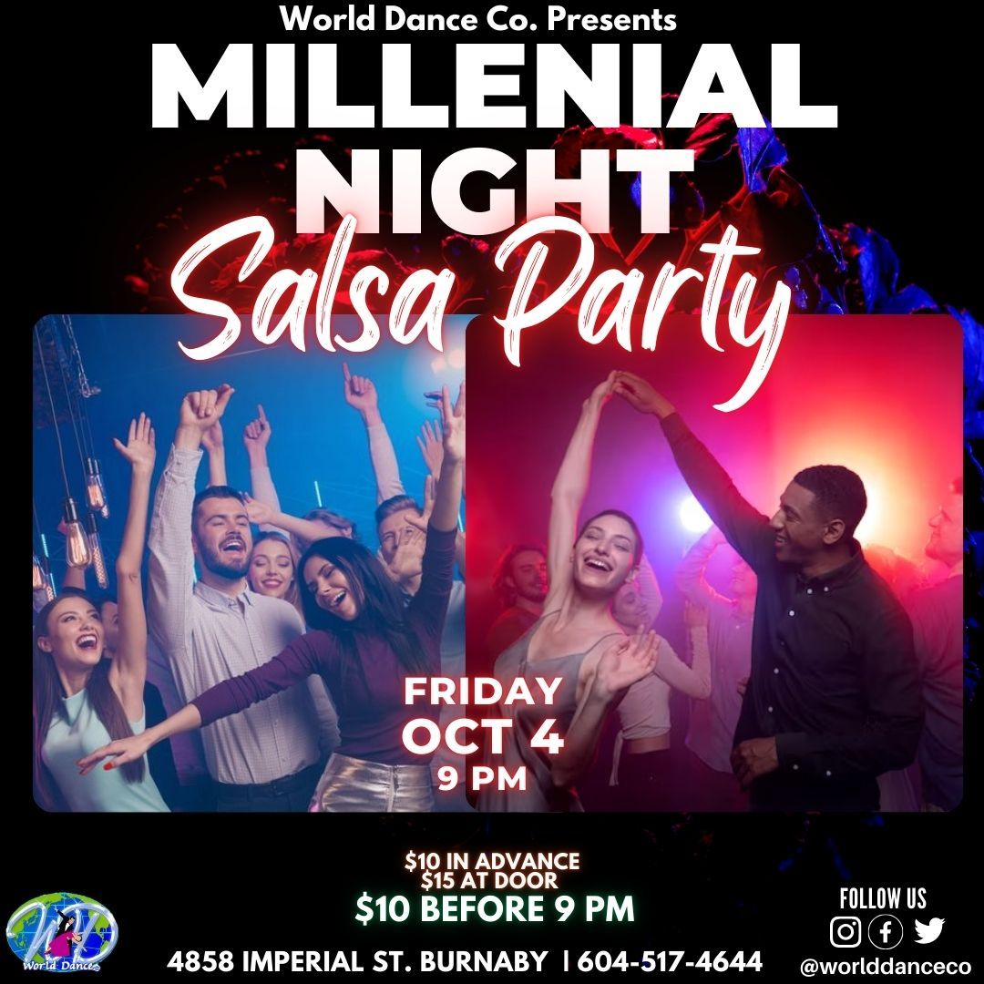 Millenial Night Salsa Party!