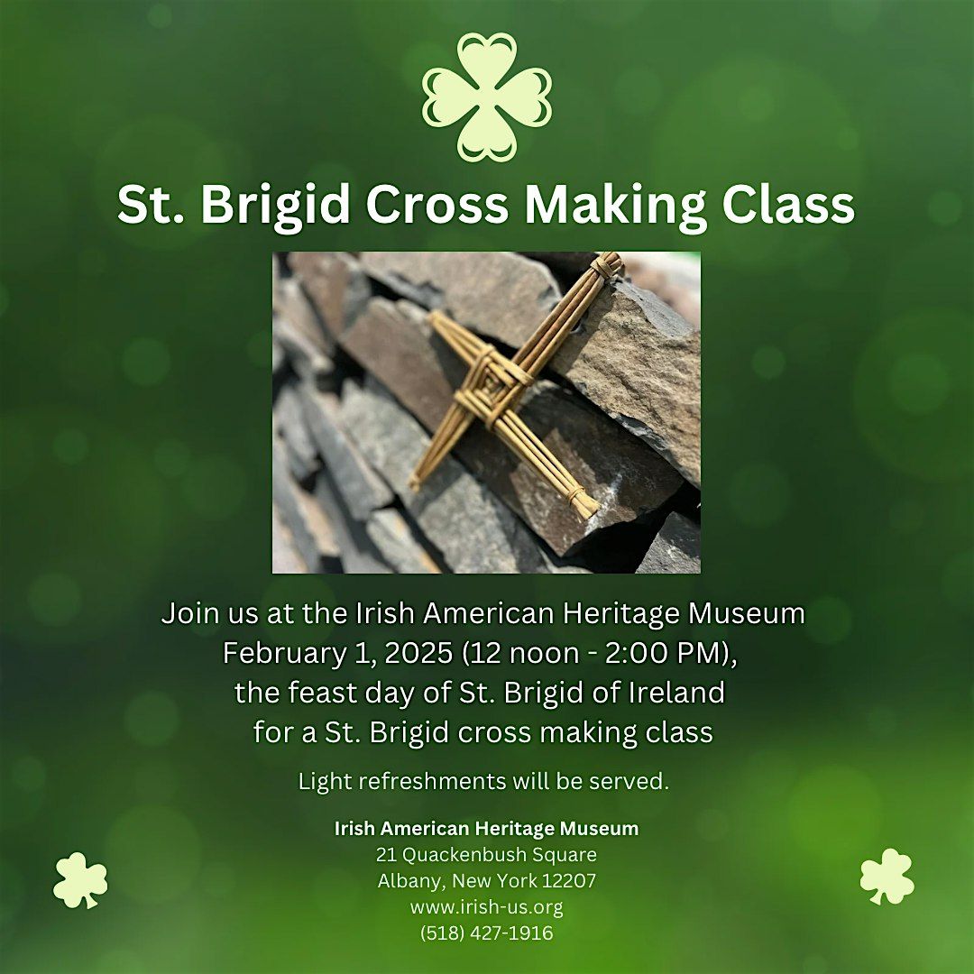 St. Brigid Cross Making Class