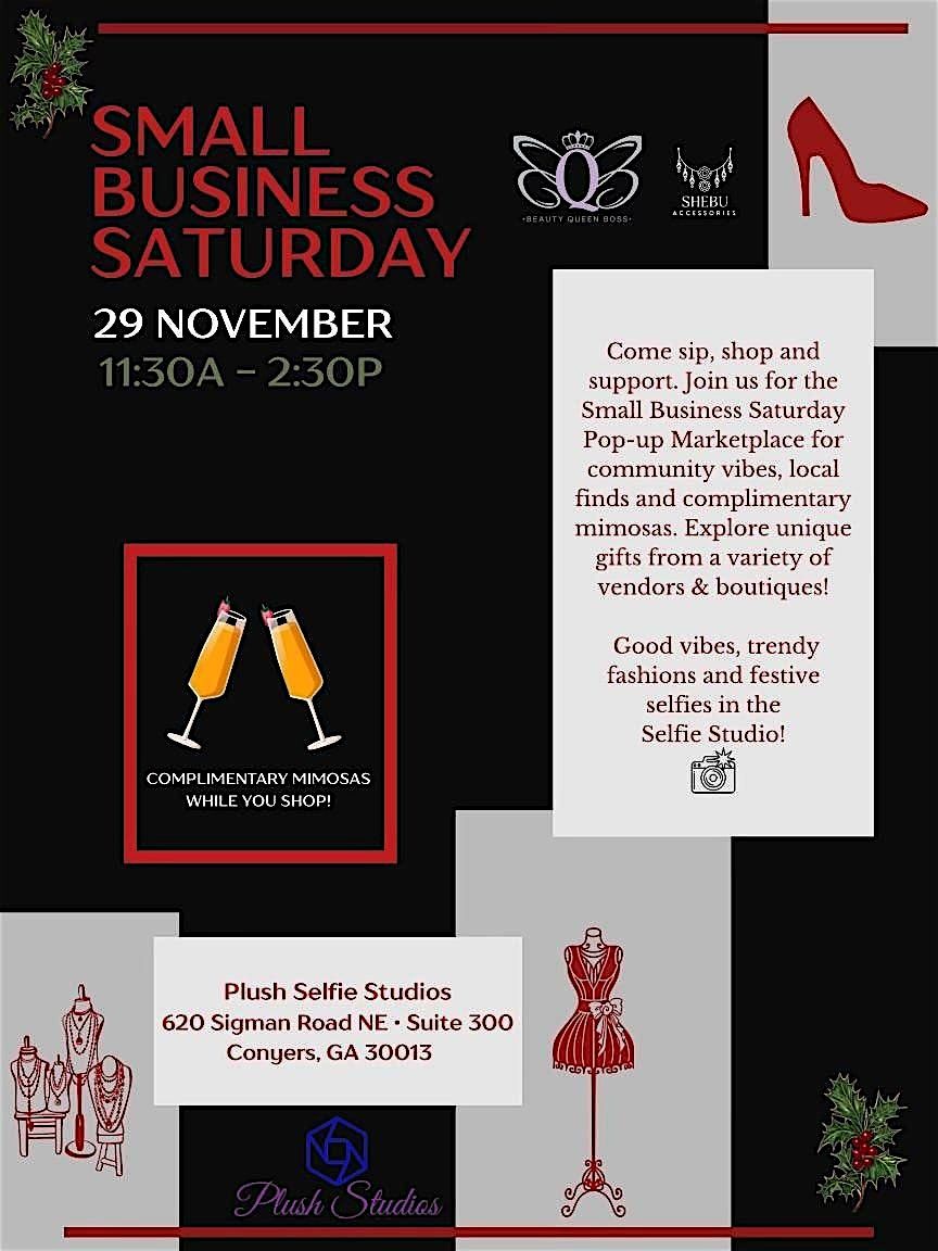 Small Business Saturday Popup Marketplace