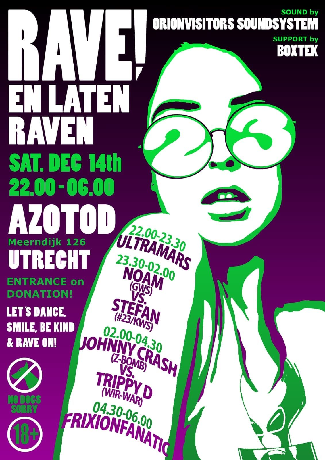 Rave! en laten Raven