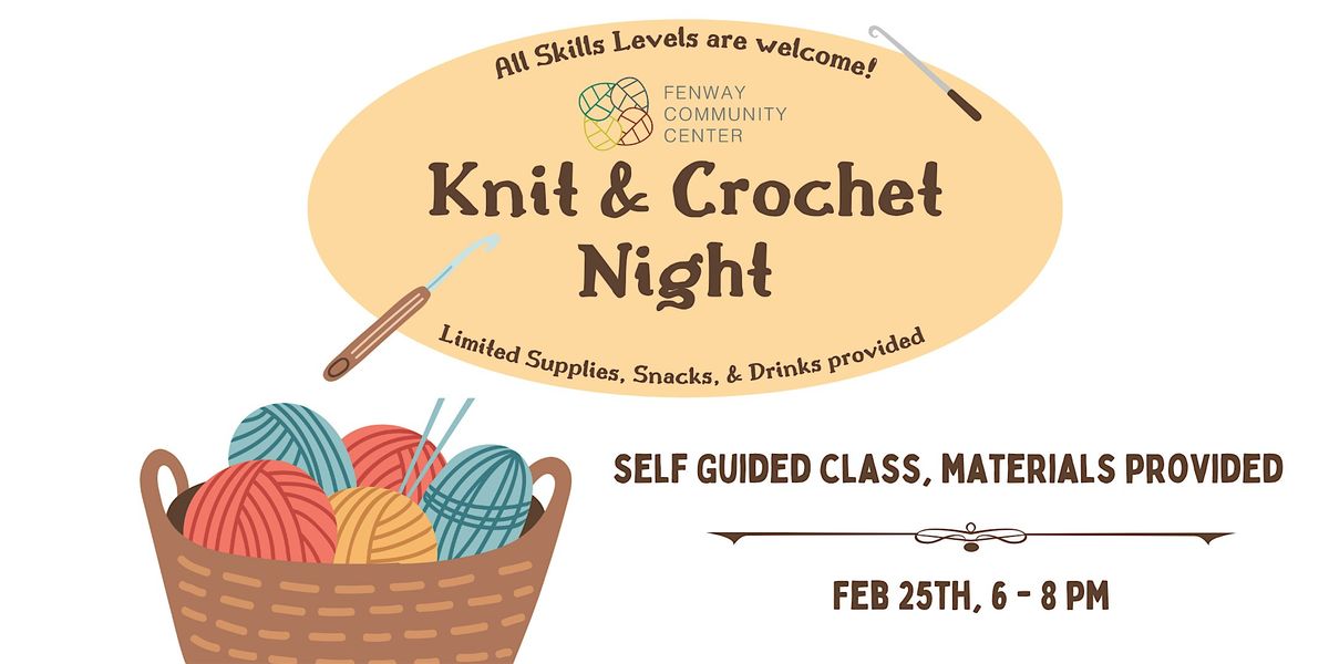 Self-Guided Knit and Crochet