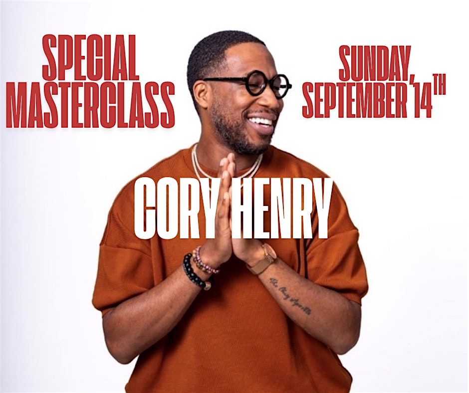 Selby Avenue JazzFest Masterclass Featuring Cory Henry