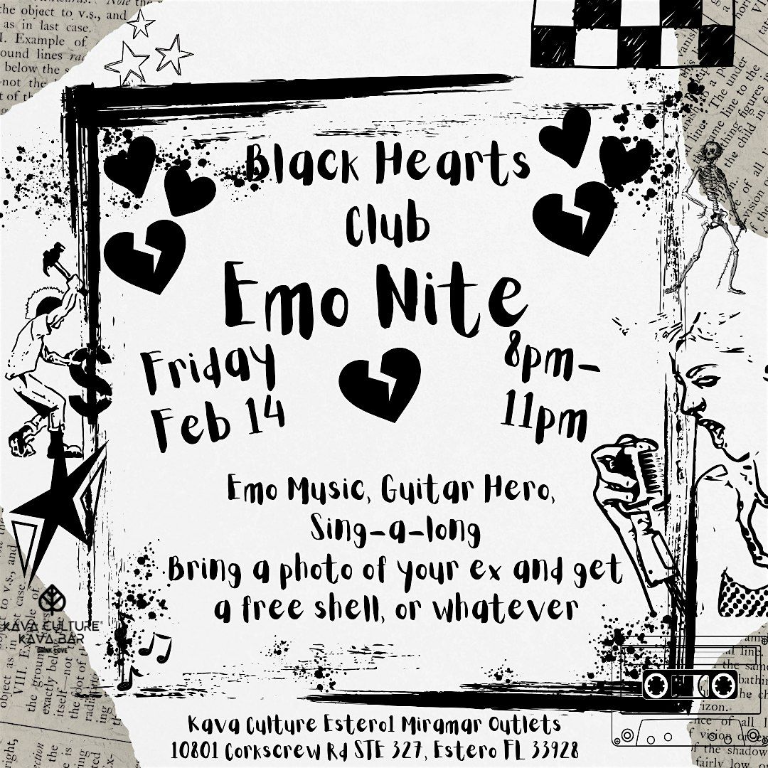 Black Hearts Club- Emo Nite