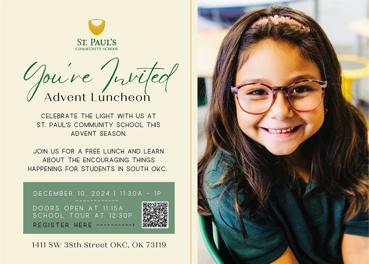 St. Paul's Community School Advent Luncheon