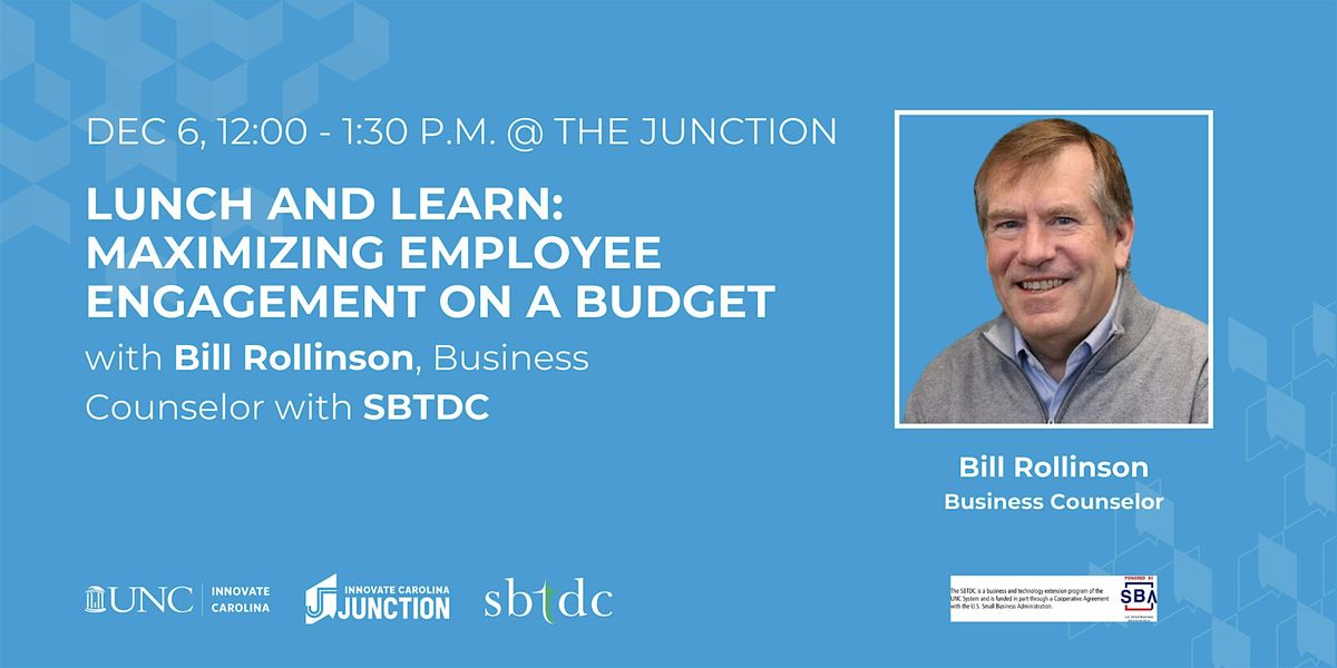 Lunch & Learn: Maximizing Employee Engagement on a Budget