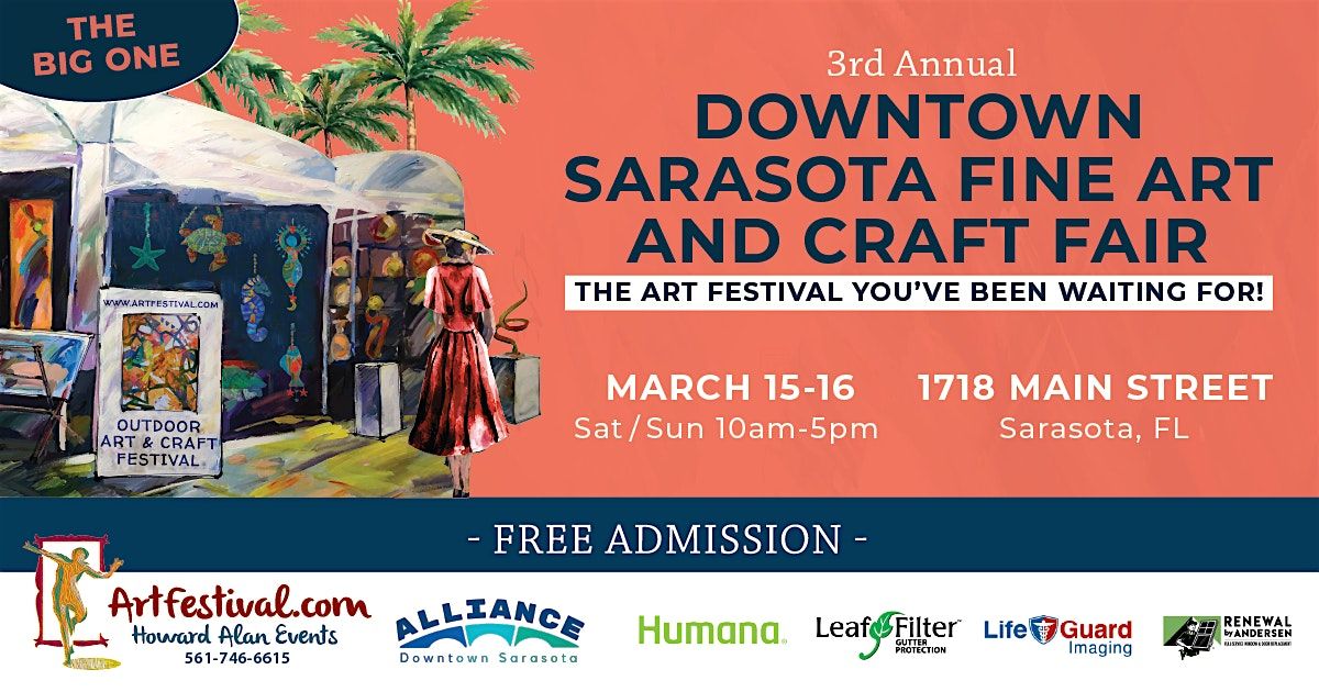 3rd Annual Downtown Sarasota Fine Art and Craft Fair