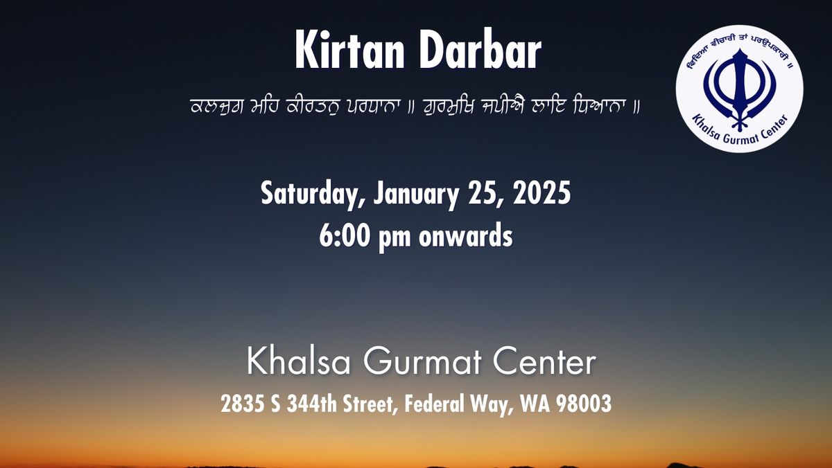 Kirtan Darbar