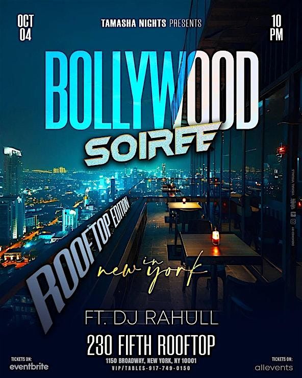NYC'S #1 BOLLYWOOD PARTY @ 230 FIFTH - DESI NIGHT - SAT OCT 4TH