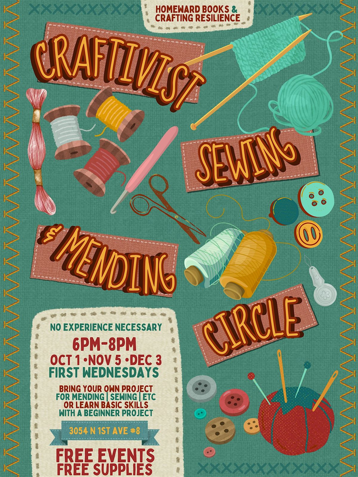Craftivist Sewing & Mending Circle