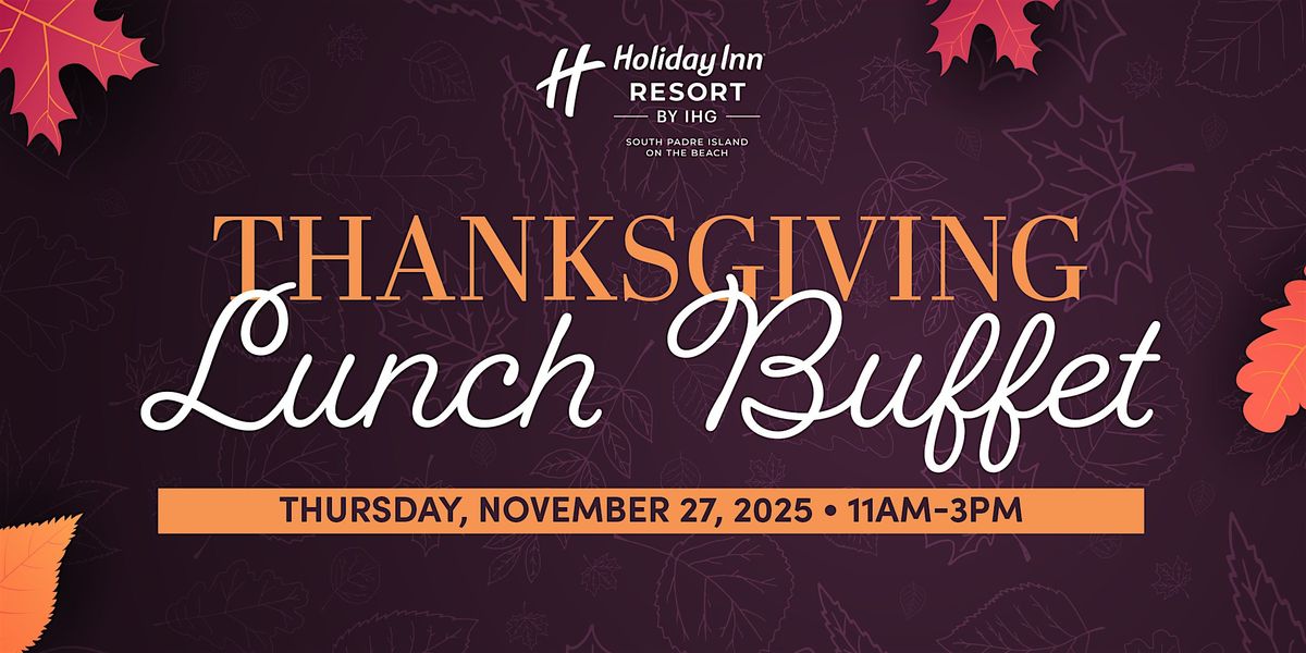 Thanksgiving Lunch Buffet