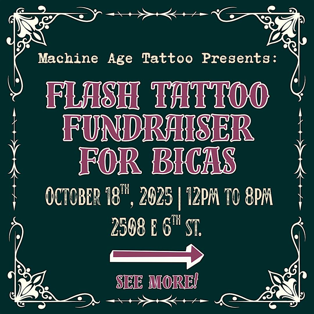 BICAS Flash Tattoo Fundraiser