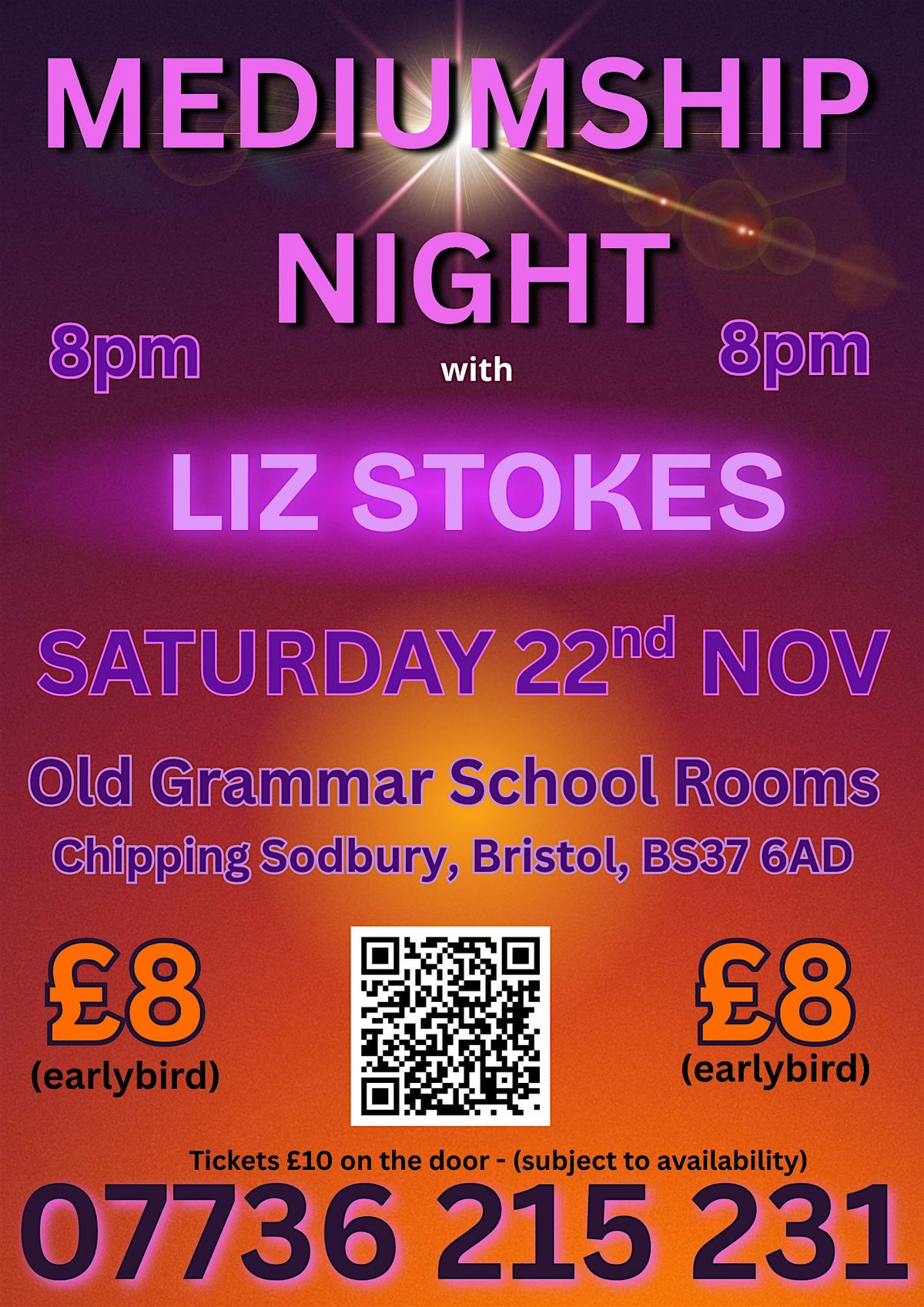 An Evening of Mediumship with Liz Stokes