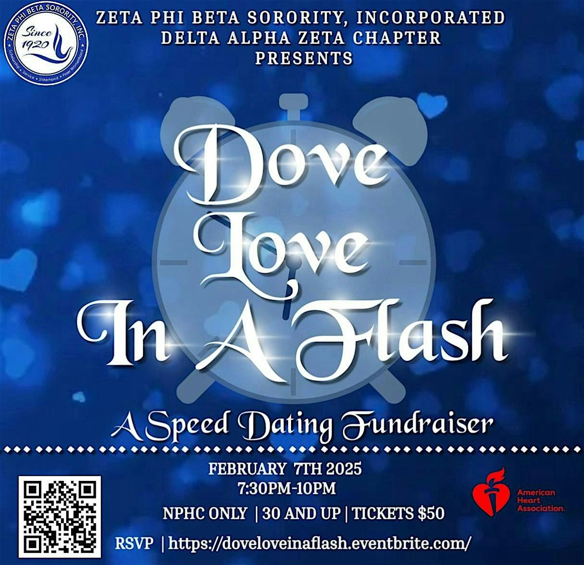 DAZ\u2019 Dove Love In A Flash: A Speed Dating Fundraiser