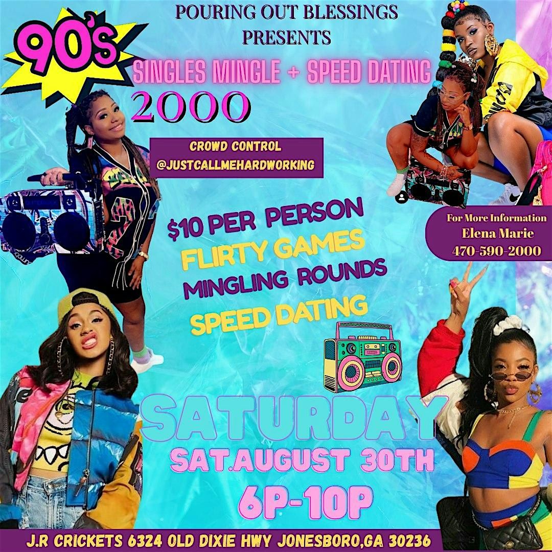 90 -2000s Singles Mingle + Speed Dating