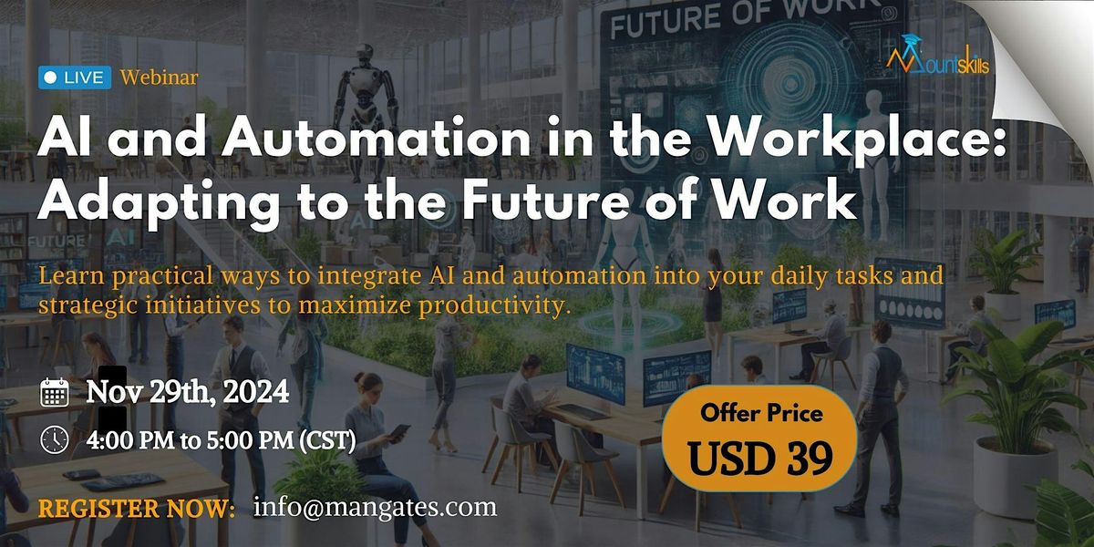 AI and Automation in the Workplace: Unlock the Future of Productivity