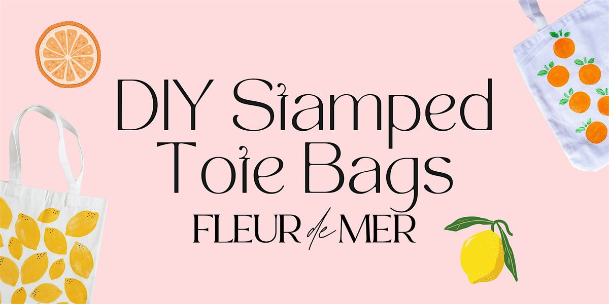 Craft Club: DIY Stamped Tote Bags Night