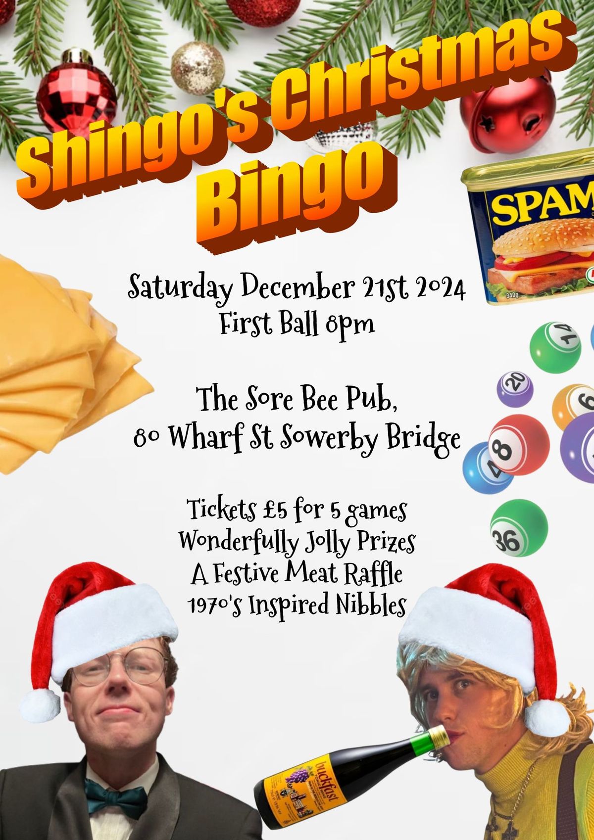 Shingo's Chrimbo Charity Bingo 