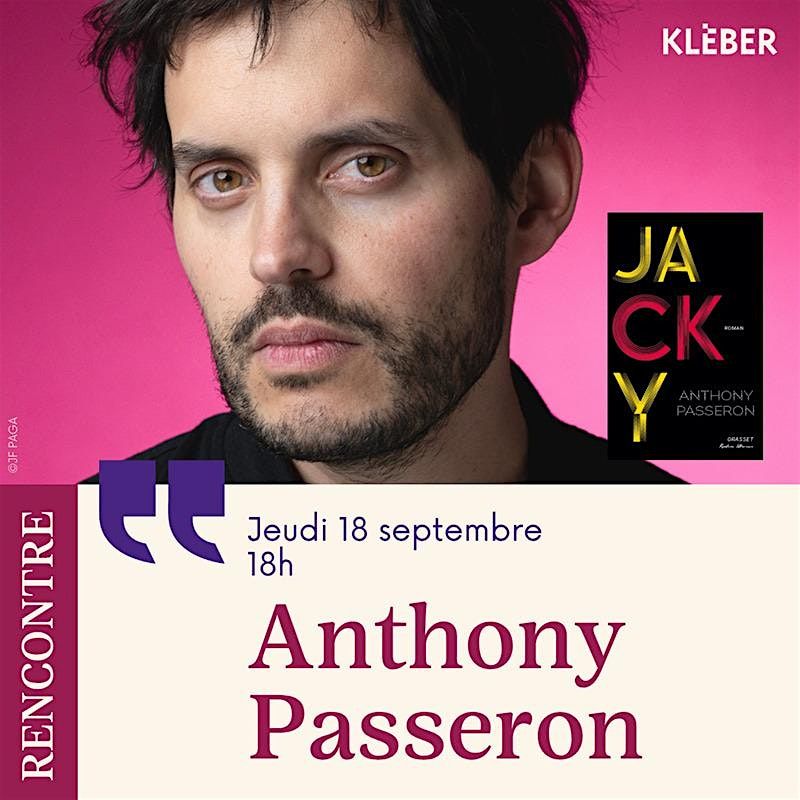 Rencontre avec Anthony Passeron