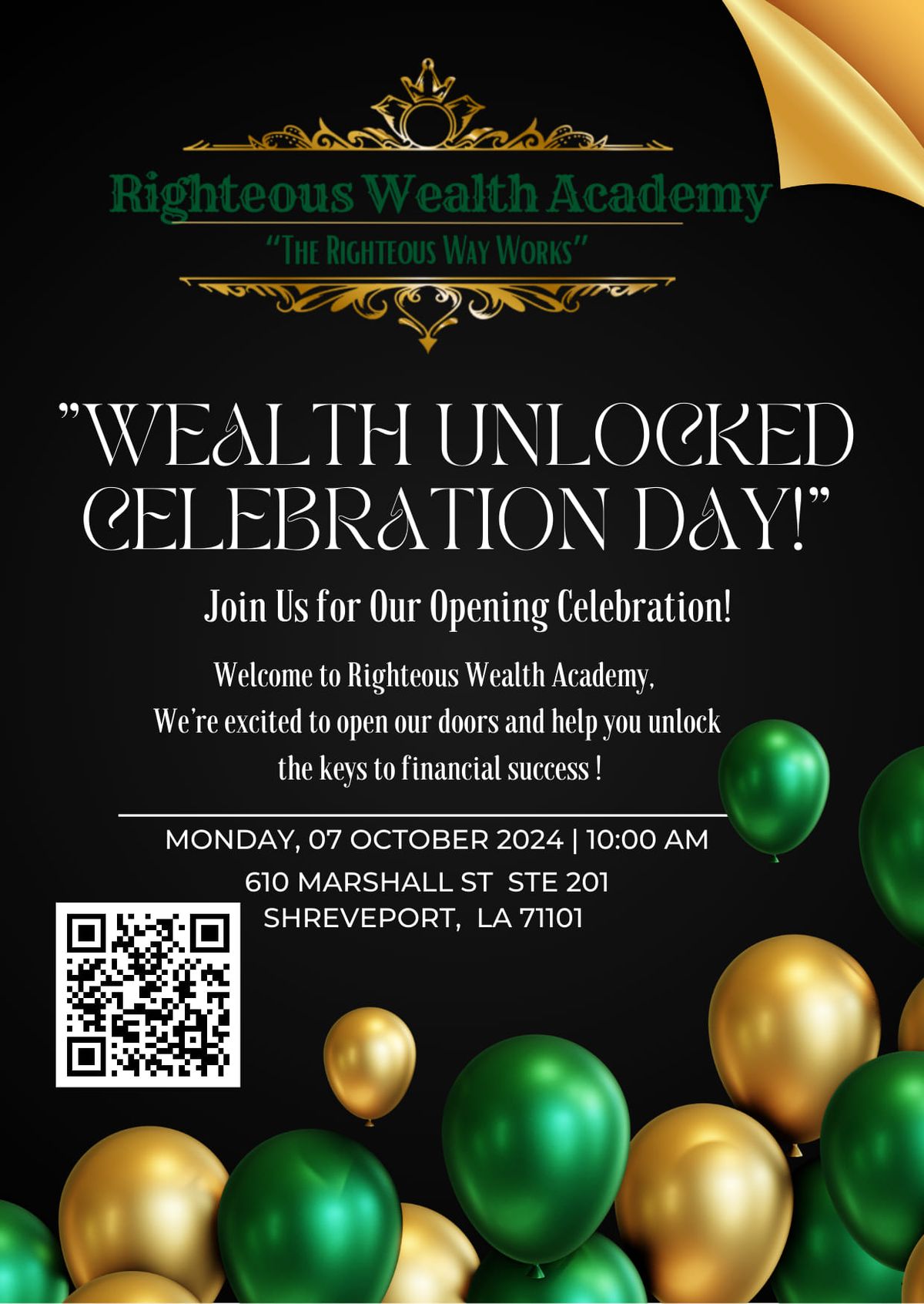 Wealth Unlocked Celebration Day