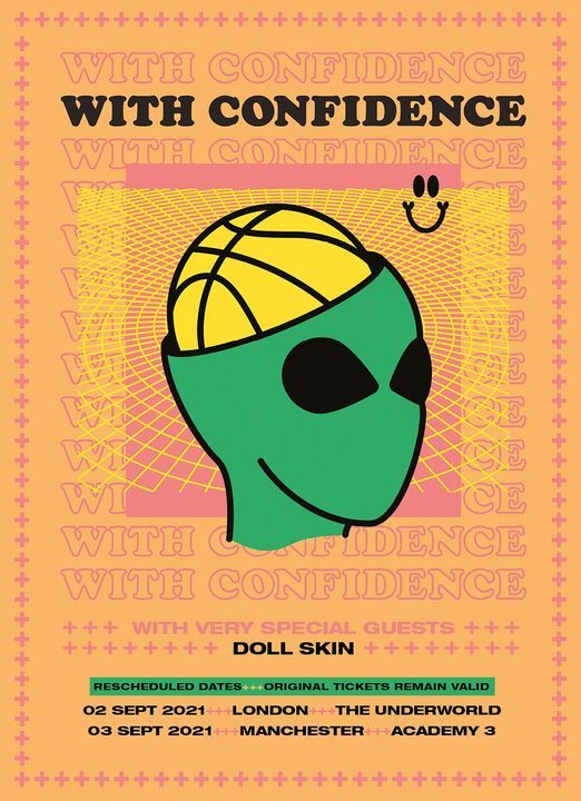 With Confidence at The Underworld Camden - London \/ New Date