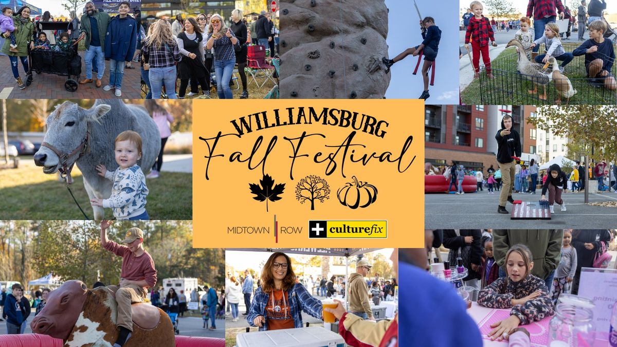 Williamsburg Fall Festival: Presented by Midtown Row and CultureFix