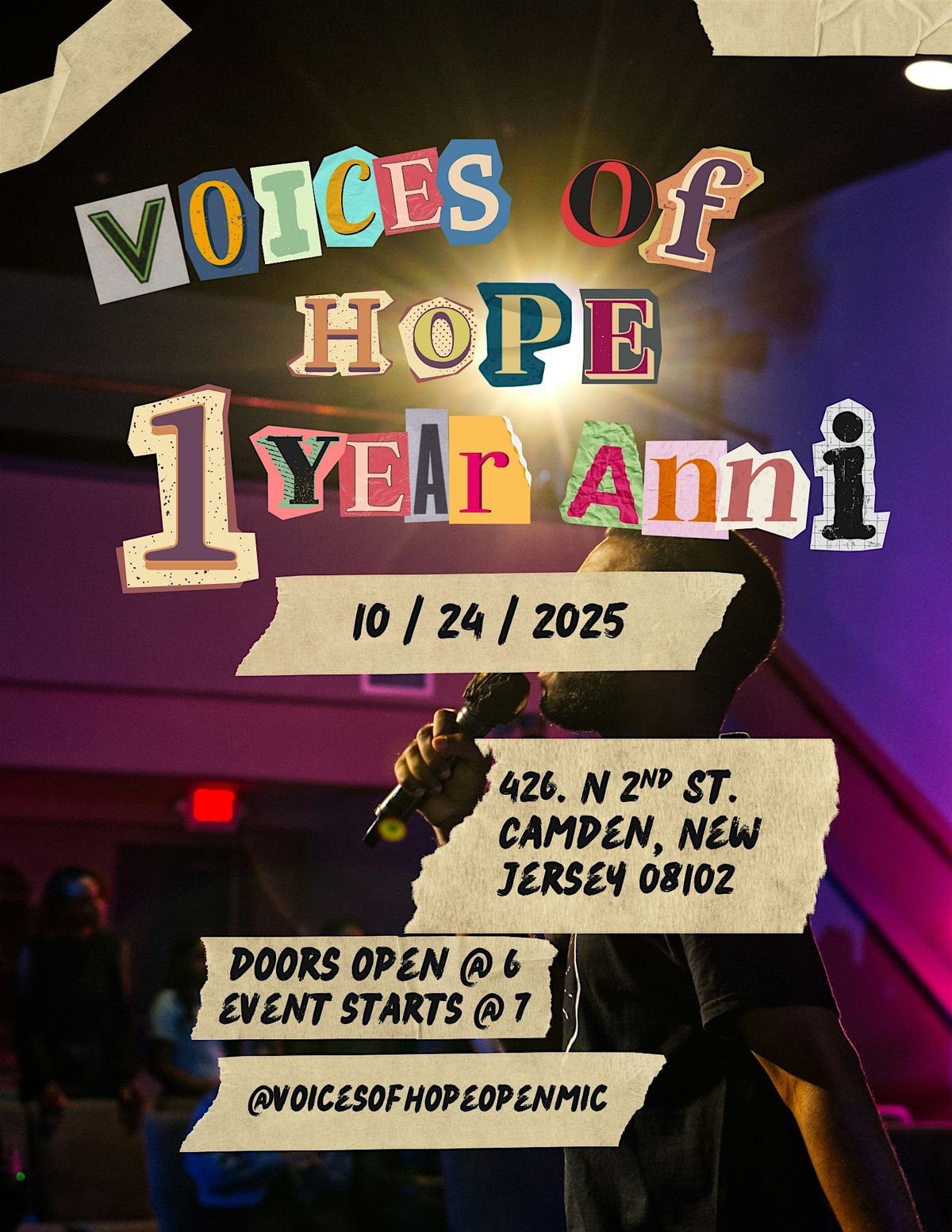 Voices Of Hope (1 Year Anniversary)